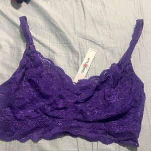 Cosabella Purple Lace Bralette